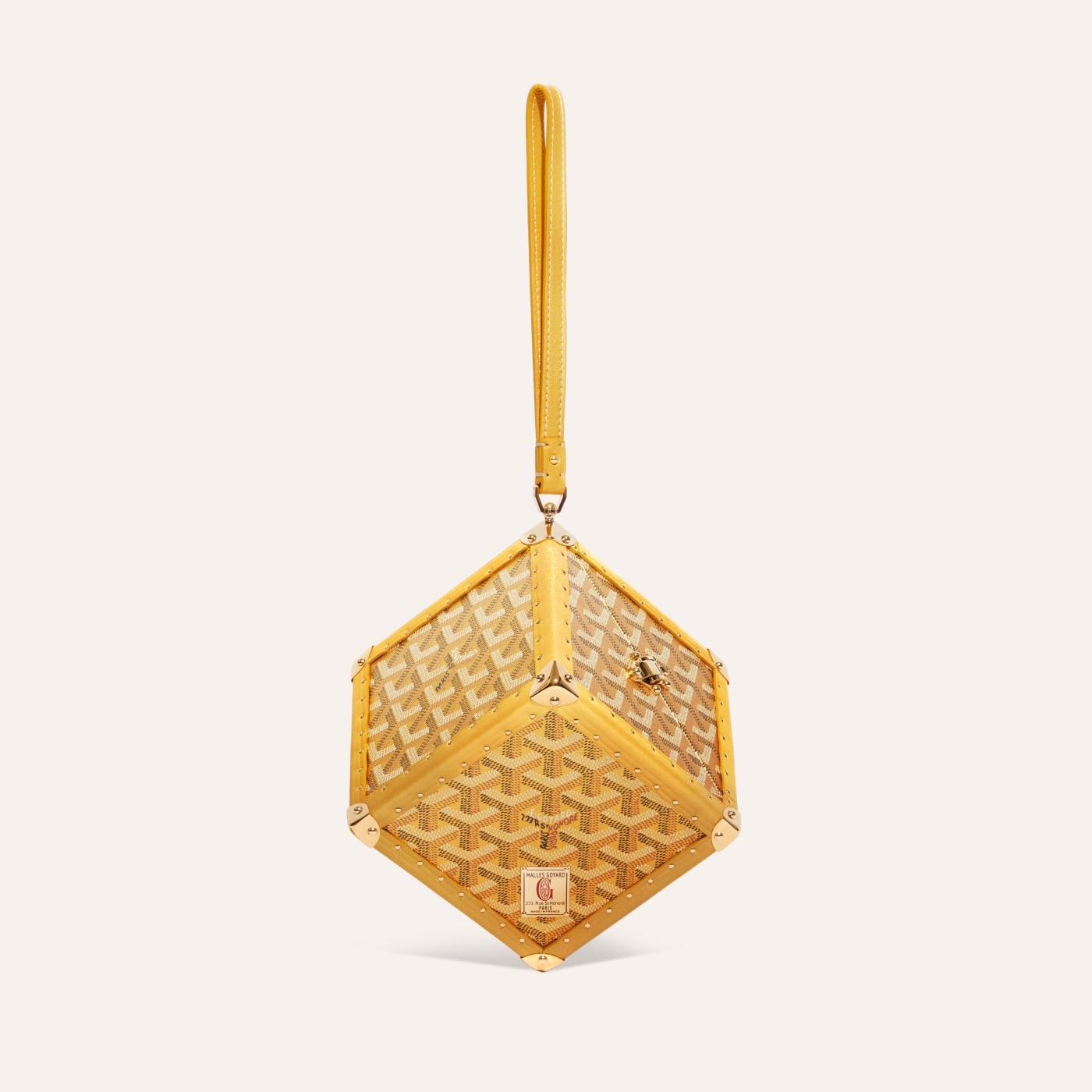 Goyard Dé Trunk Bag Gold - Image 1